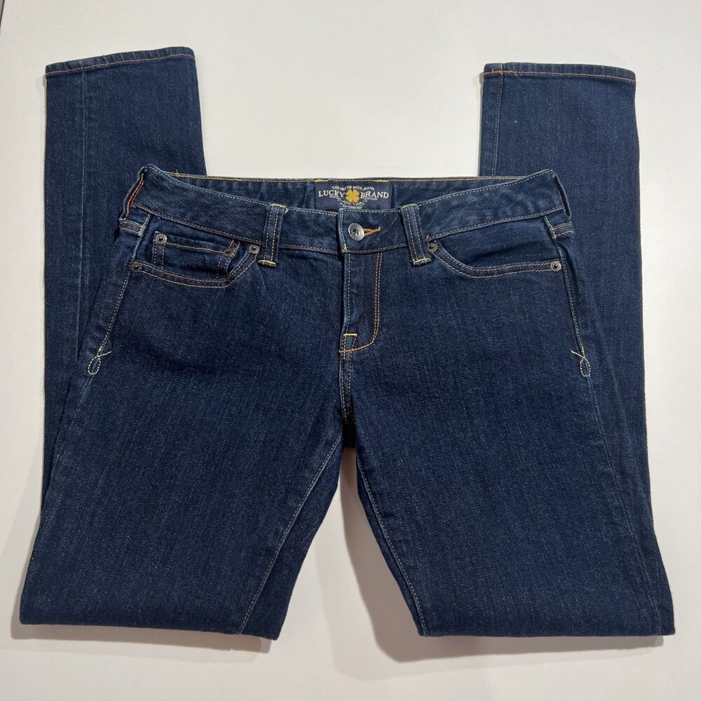 Lucky Brand Lola Skinny Dark Wash Denim Jeans Womens 2 26